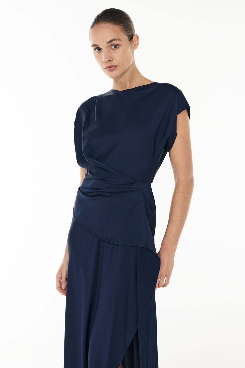 Fluid Notion Drape Dress