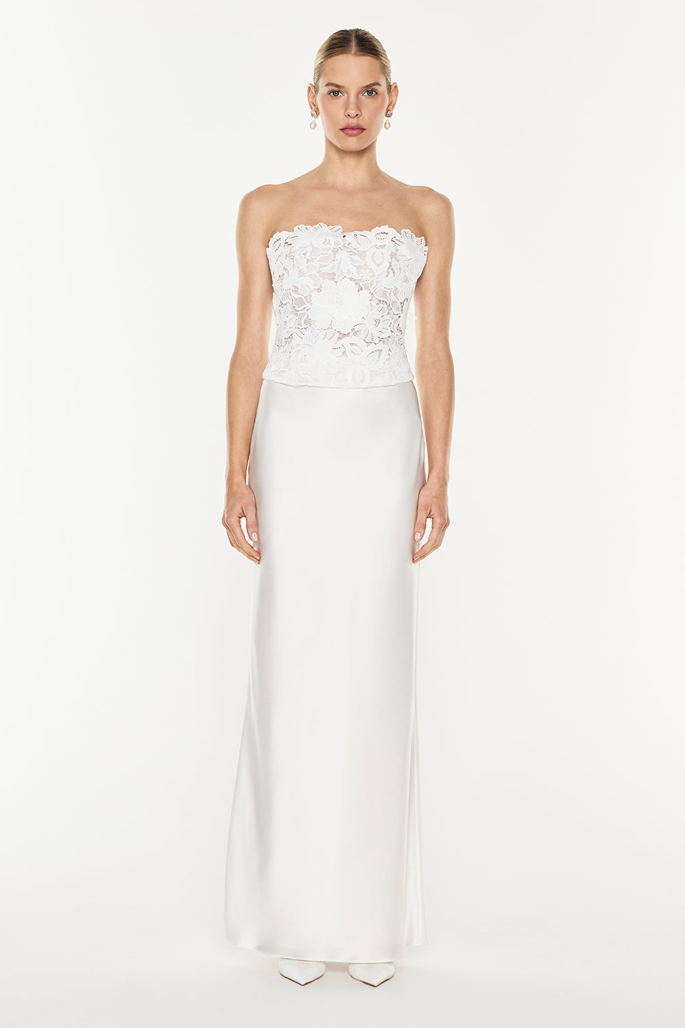 Luminous Bias Maxi Skirt