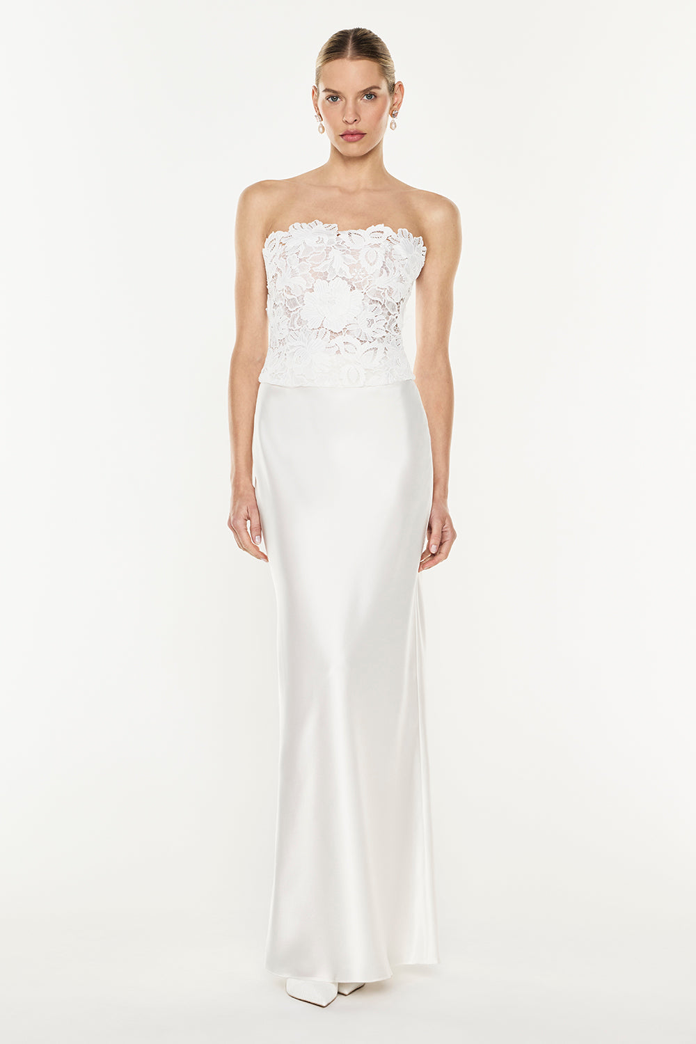 Luminous Bias Maxi Skirt