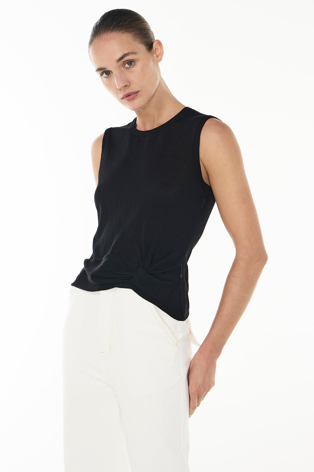Twisted Knit Top