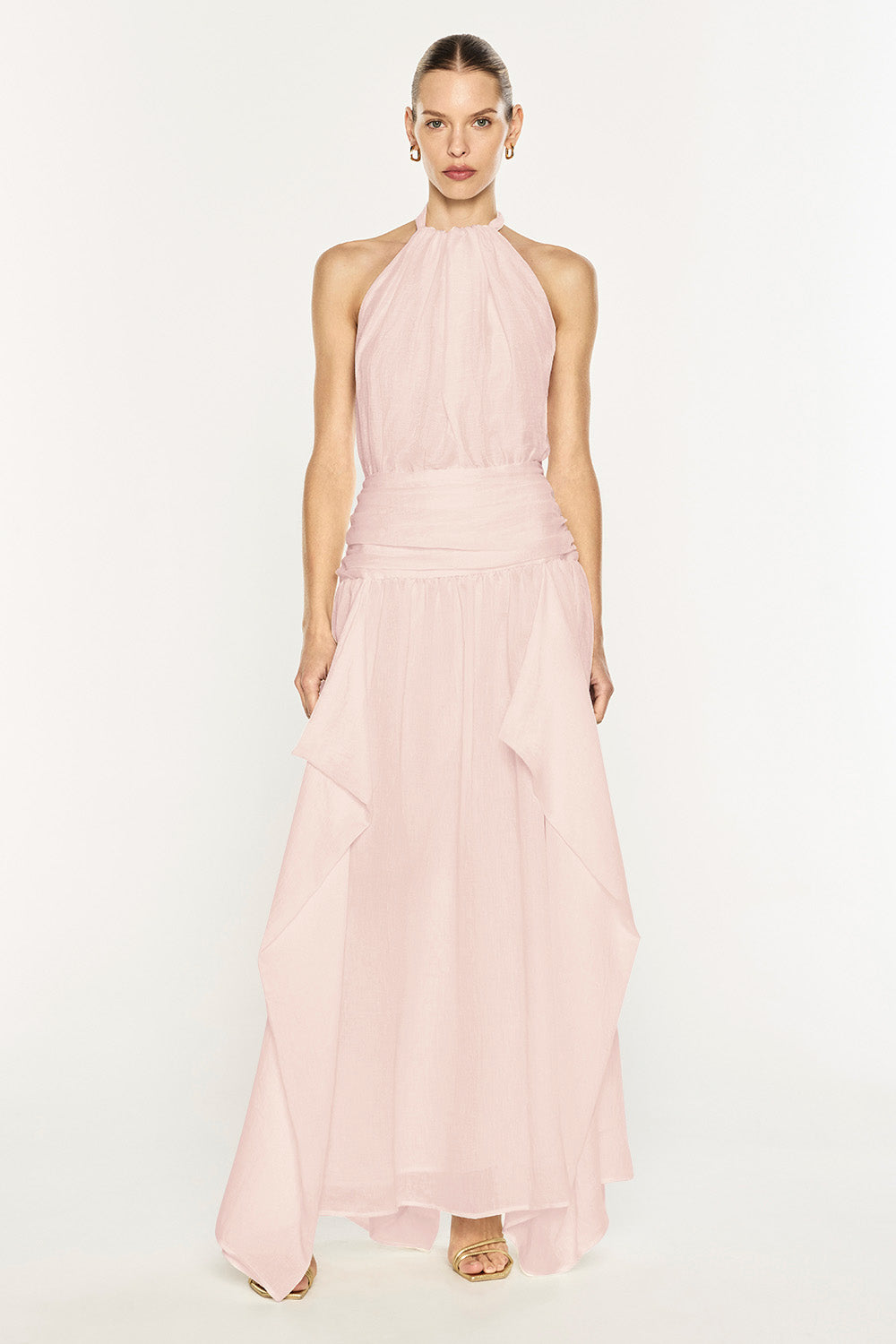 Untamed Allure Halter Dress