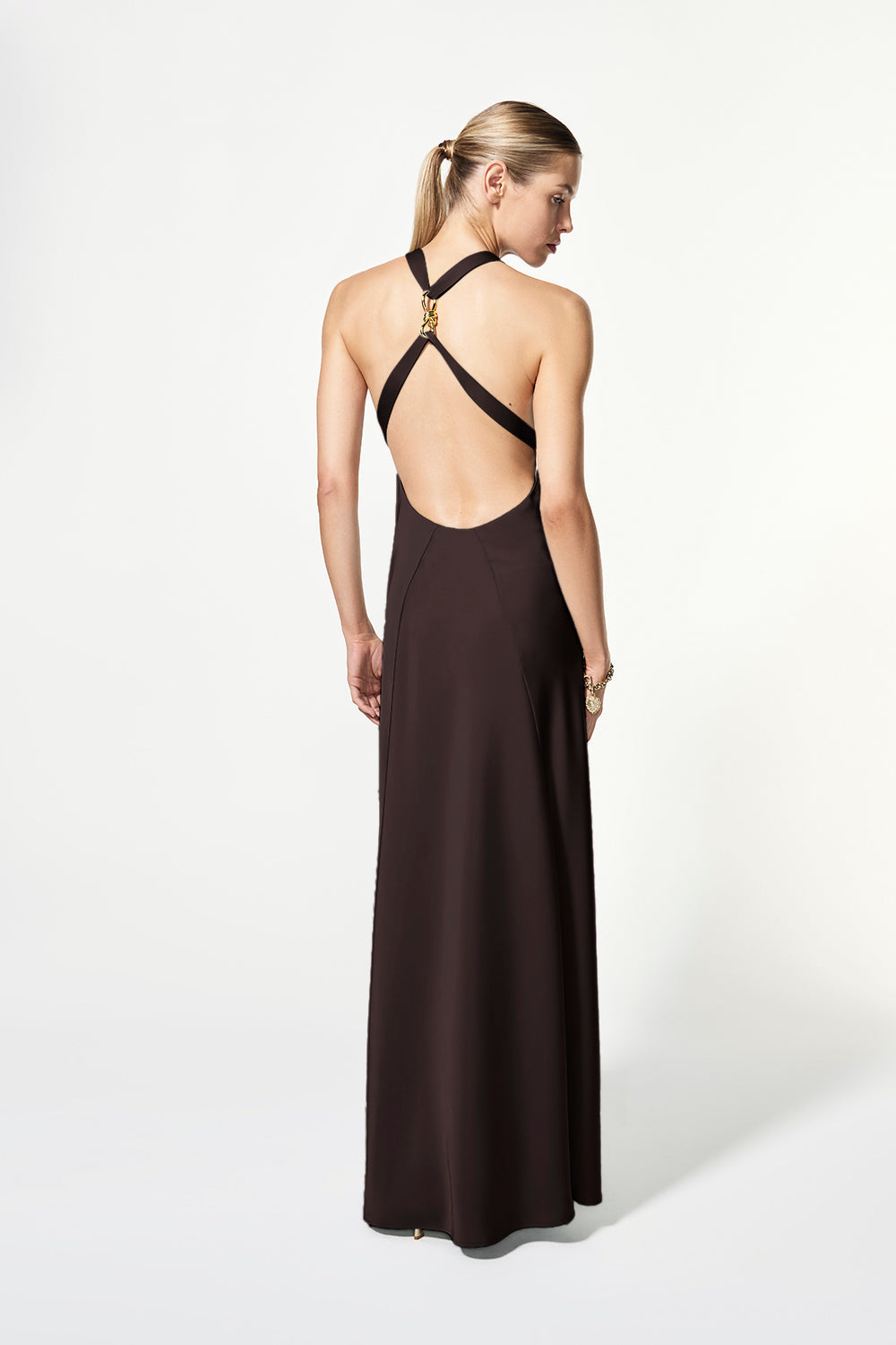 Charmed Cowl Slip Dress