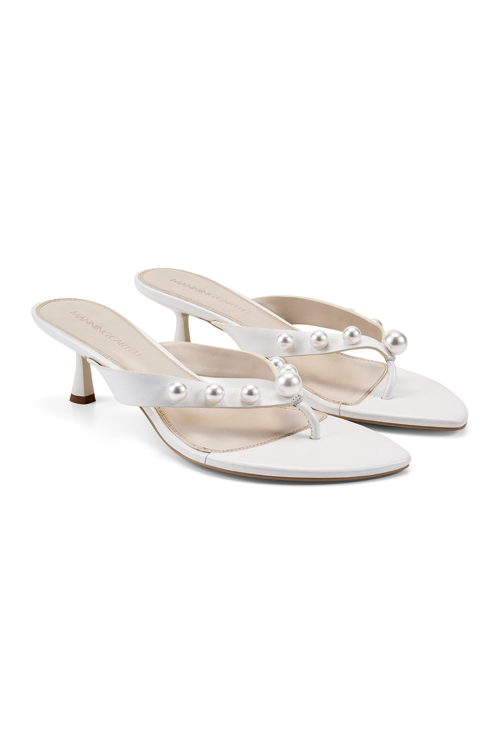 Pearl Kitten Heel