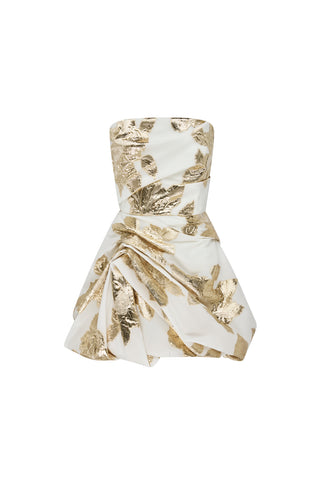 Paved With Gold Bubble Dress