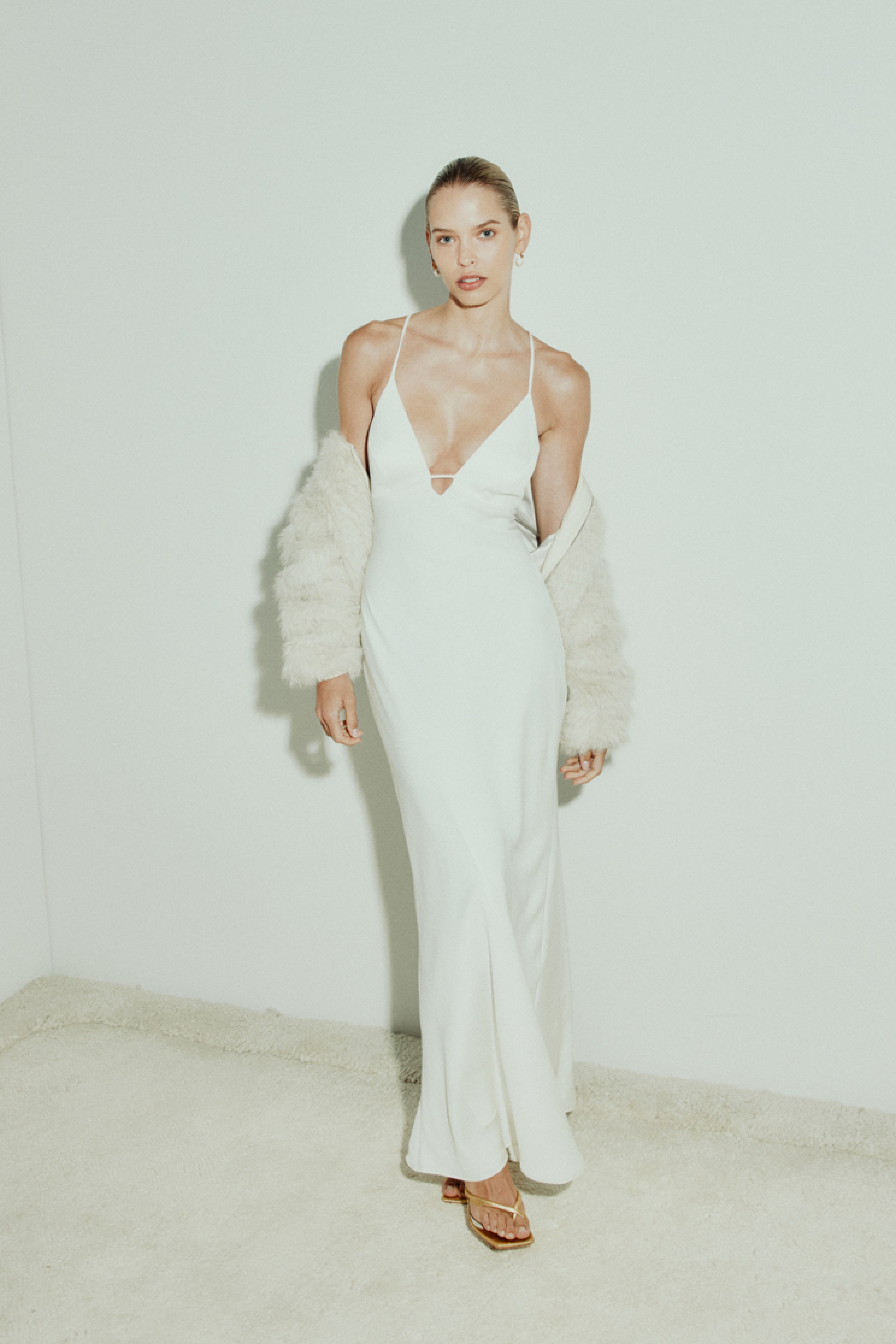 Time To Shine Slip Dress