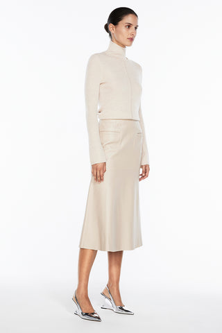The Fearless Leather Midi Skirt