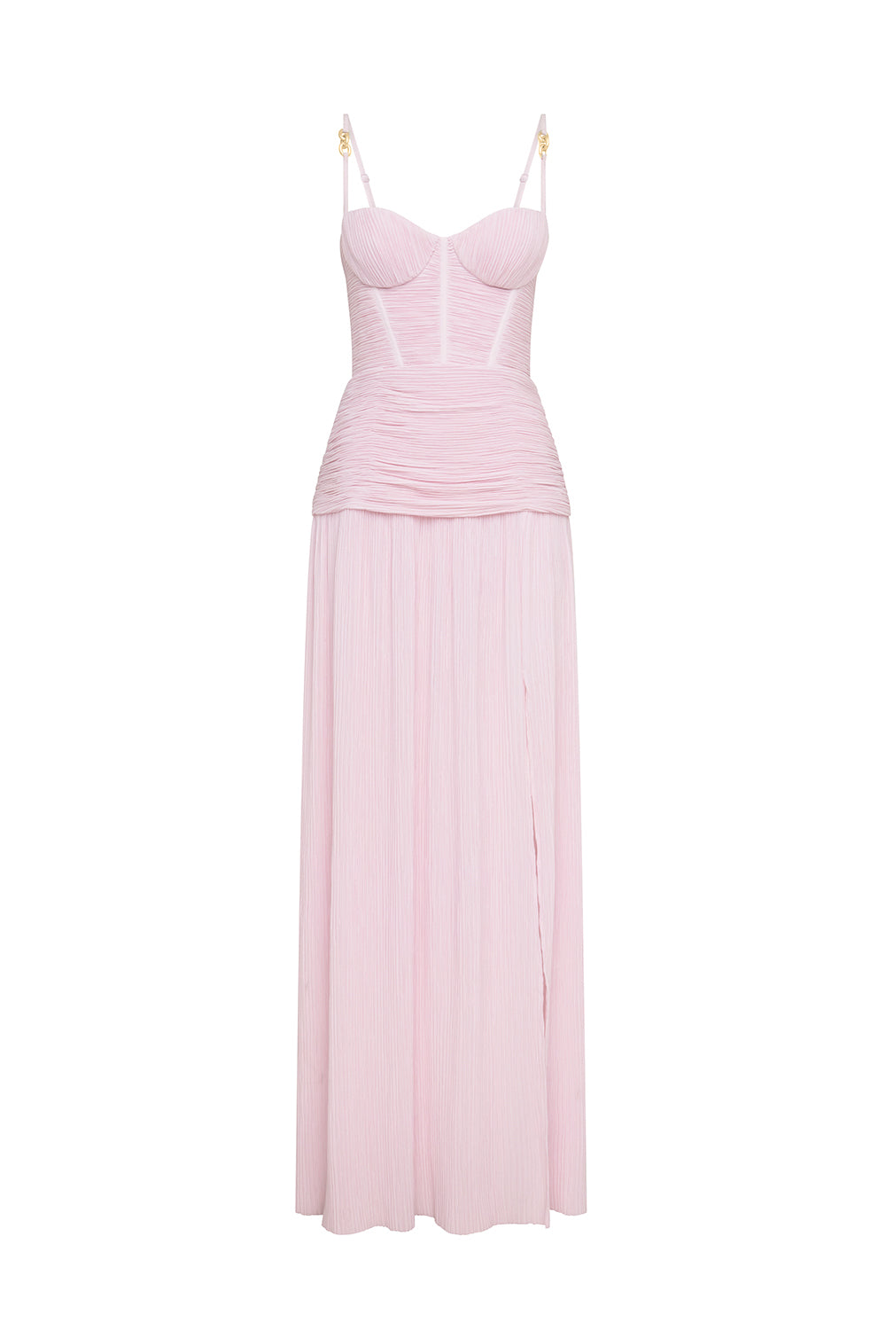 Double Time Pleat Dress