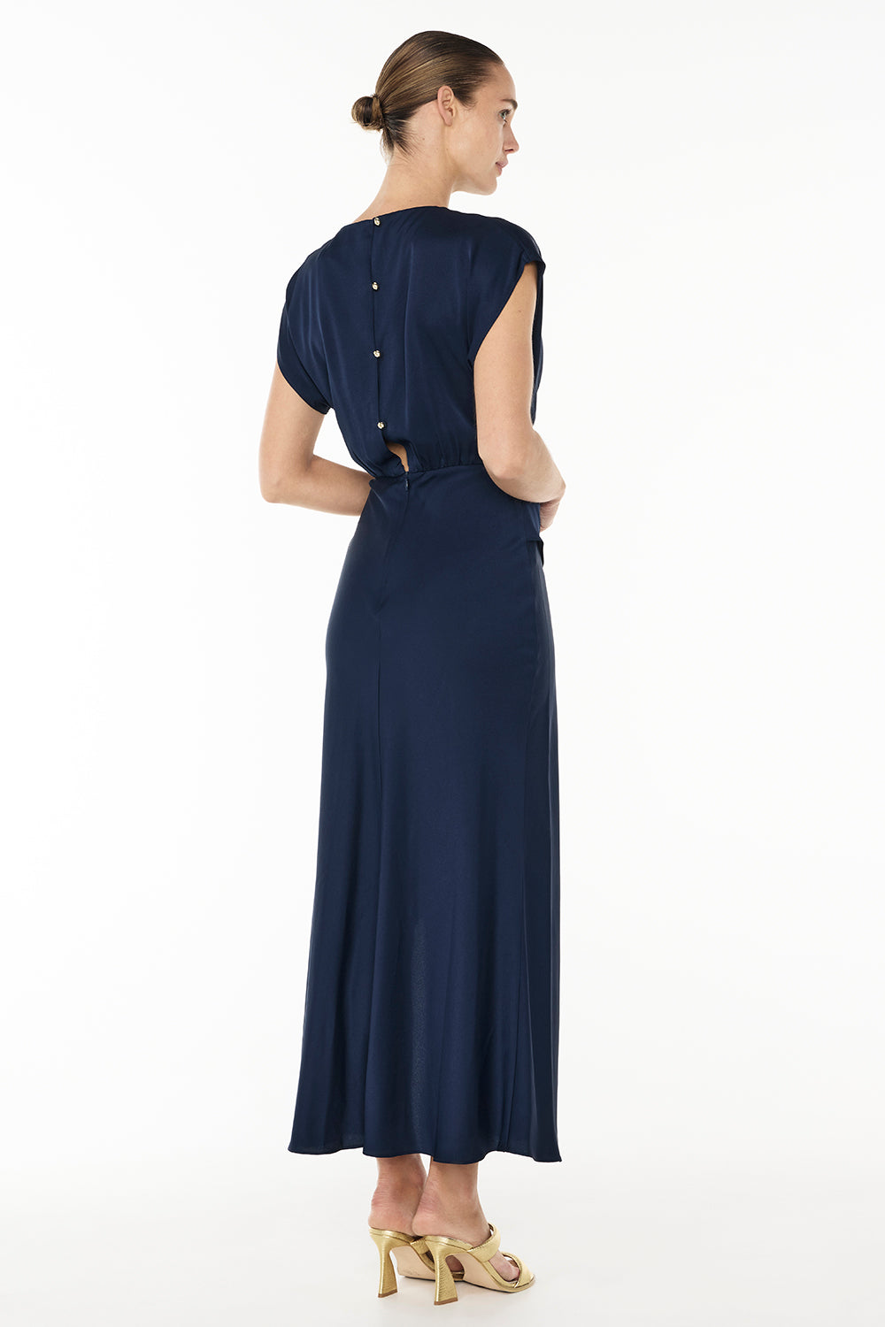 Fluid Notion Drape Dress