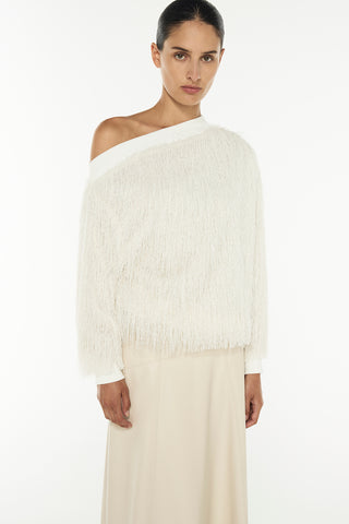 On The Fringe Knit Top