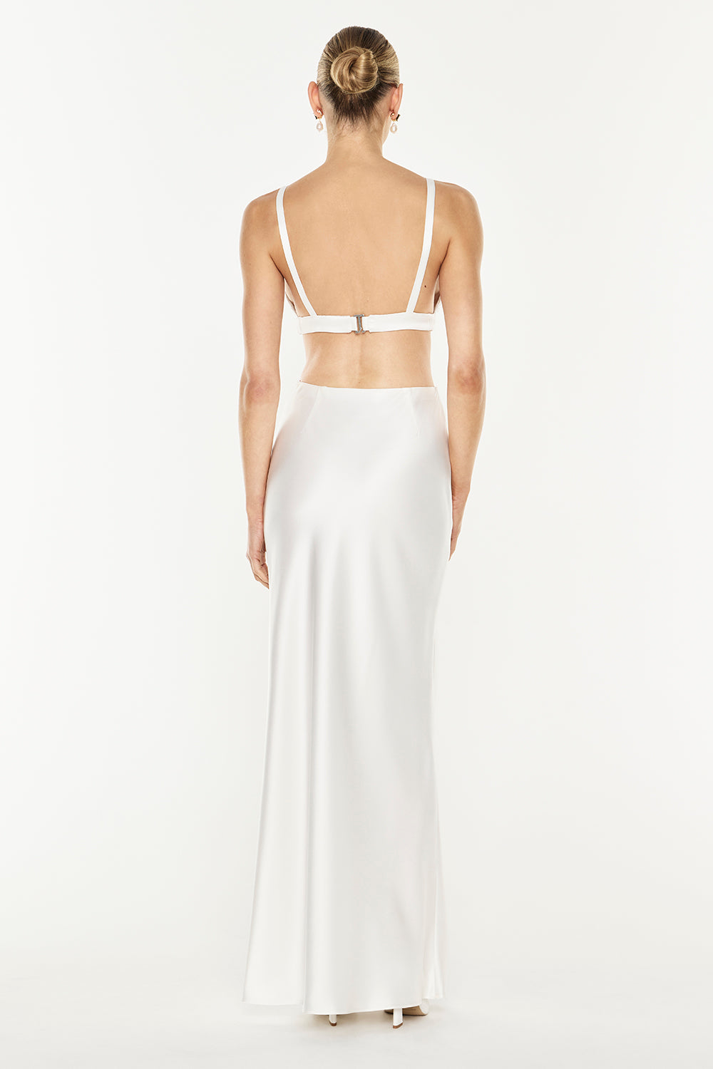 Luminous Bias Maxi Skirt