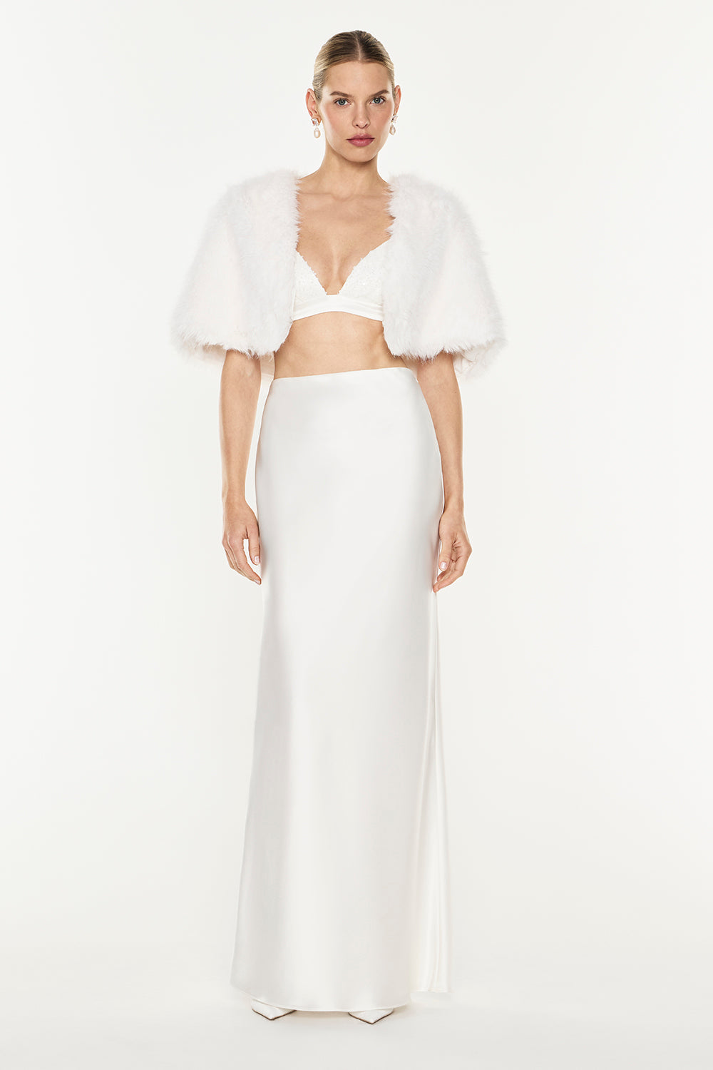 Faux Fur Capelet