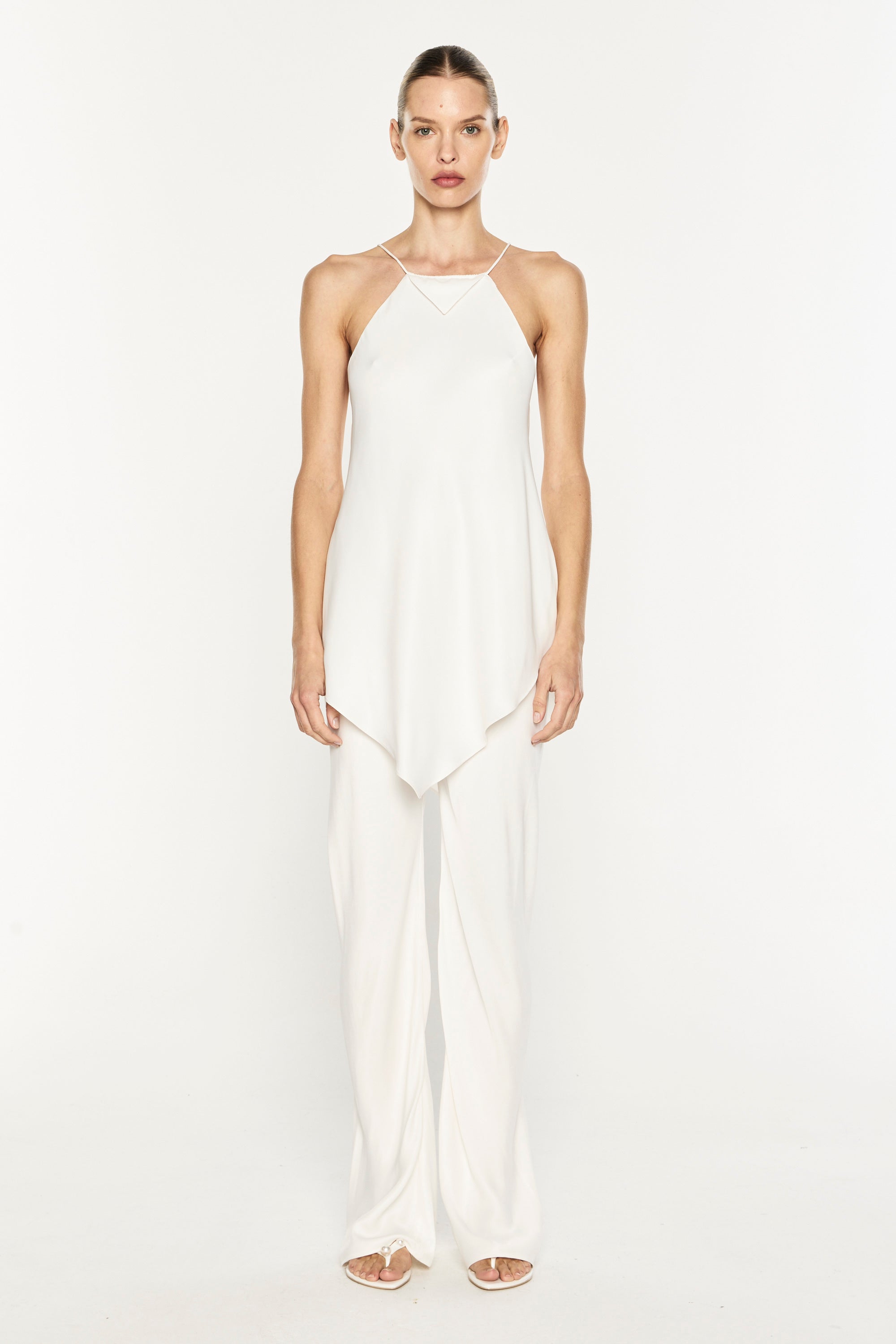 Oblique Bias Pant
