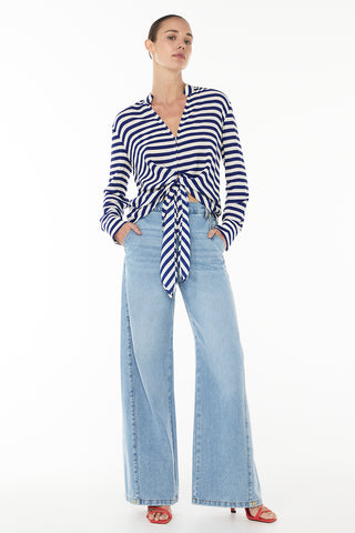 Riviera Stripe Blouse