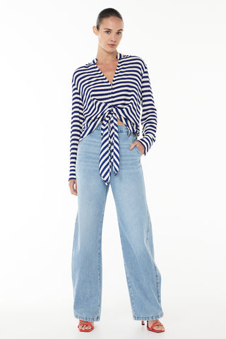 Riviera Stripe Blouse