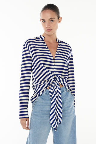 Riviera Stripe Blouse