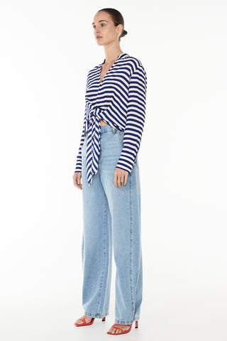 Riviera Stripe Blouse
