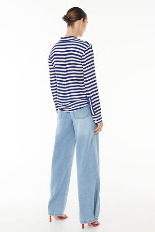 Riviera Stripe Blouse