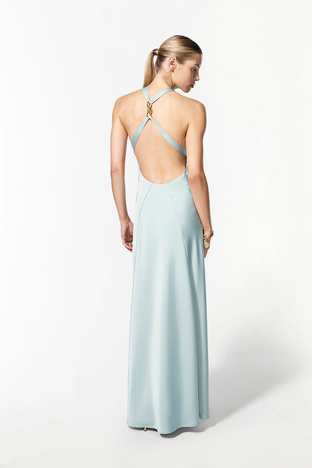 Charmed Cowl Slip Dress