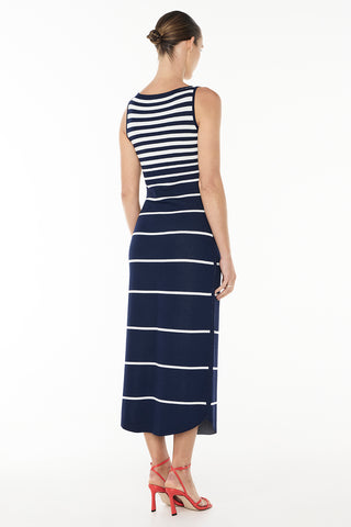 Breton Stripe Knit Dress