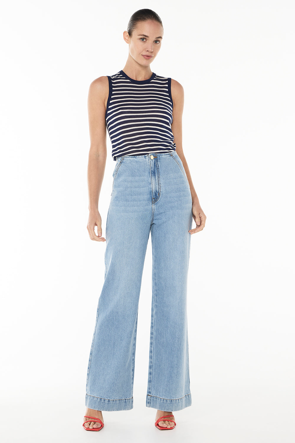 Breton Stripe Knit Top