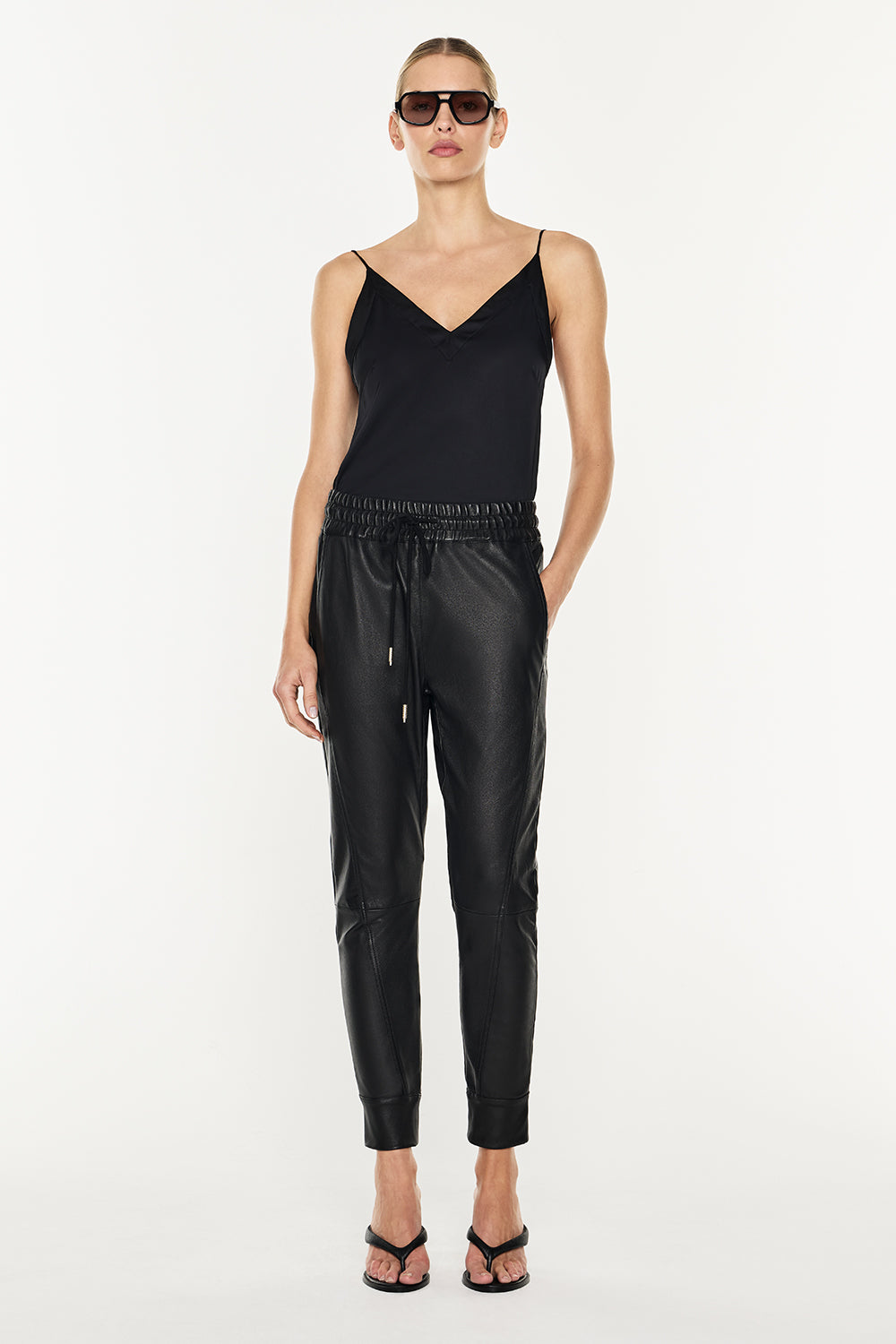 Future Icon Stretch Leather Pant