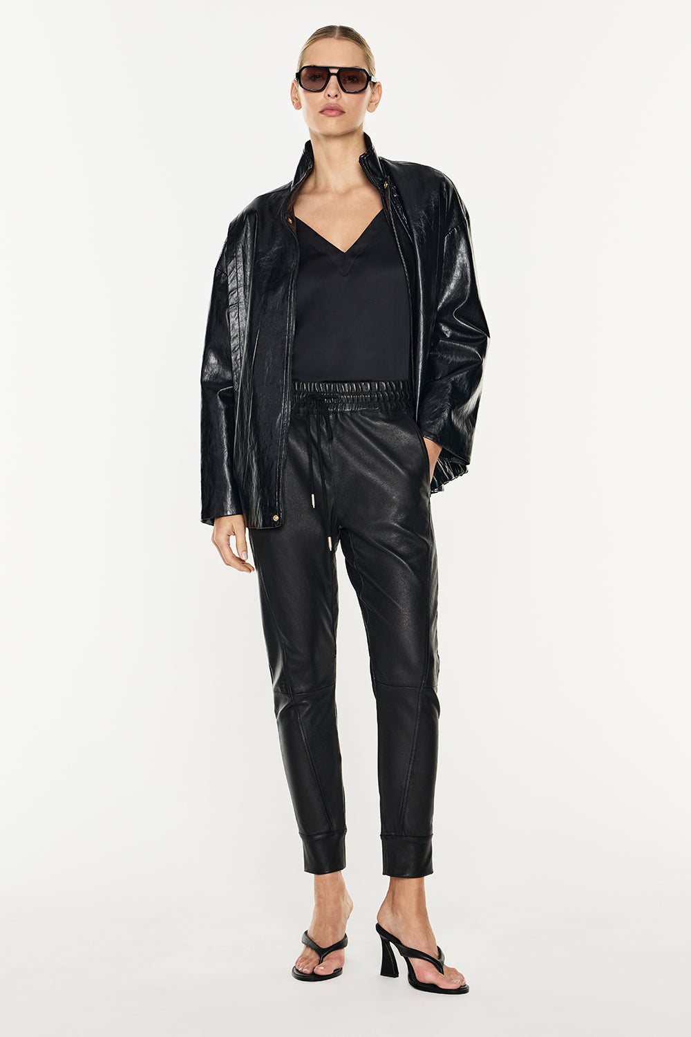 Future Icon Stretch Leather Pant