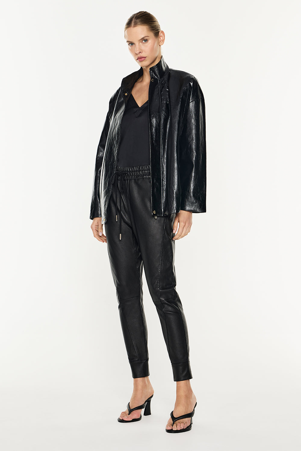 Future Icon Stretch Leather Pant