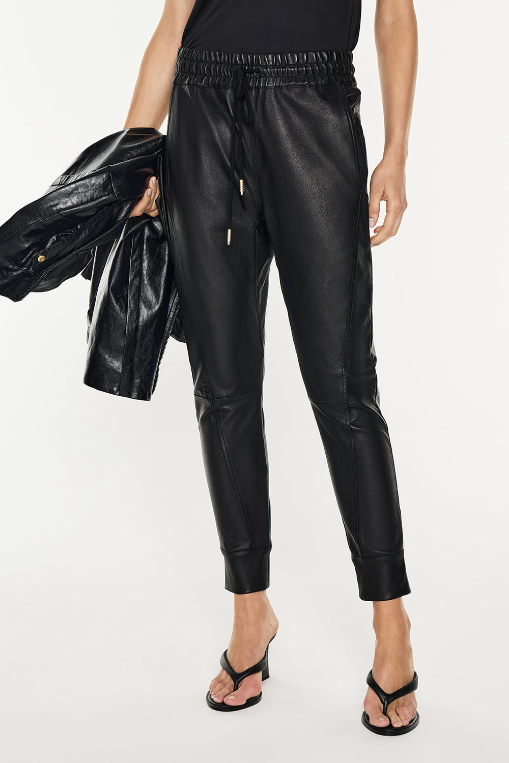 Future Icon Stretch Leather Pant