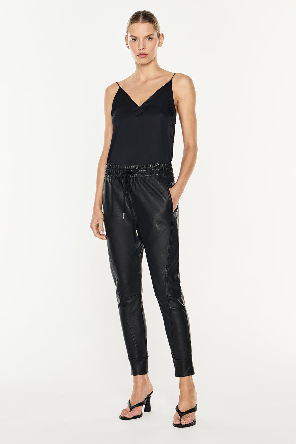 Future Icon Stretch Leather Pant