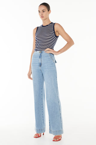 Breton Stripe Knit Top