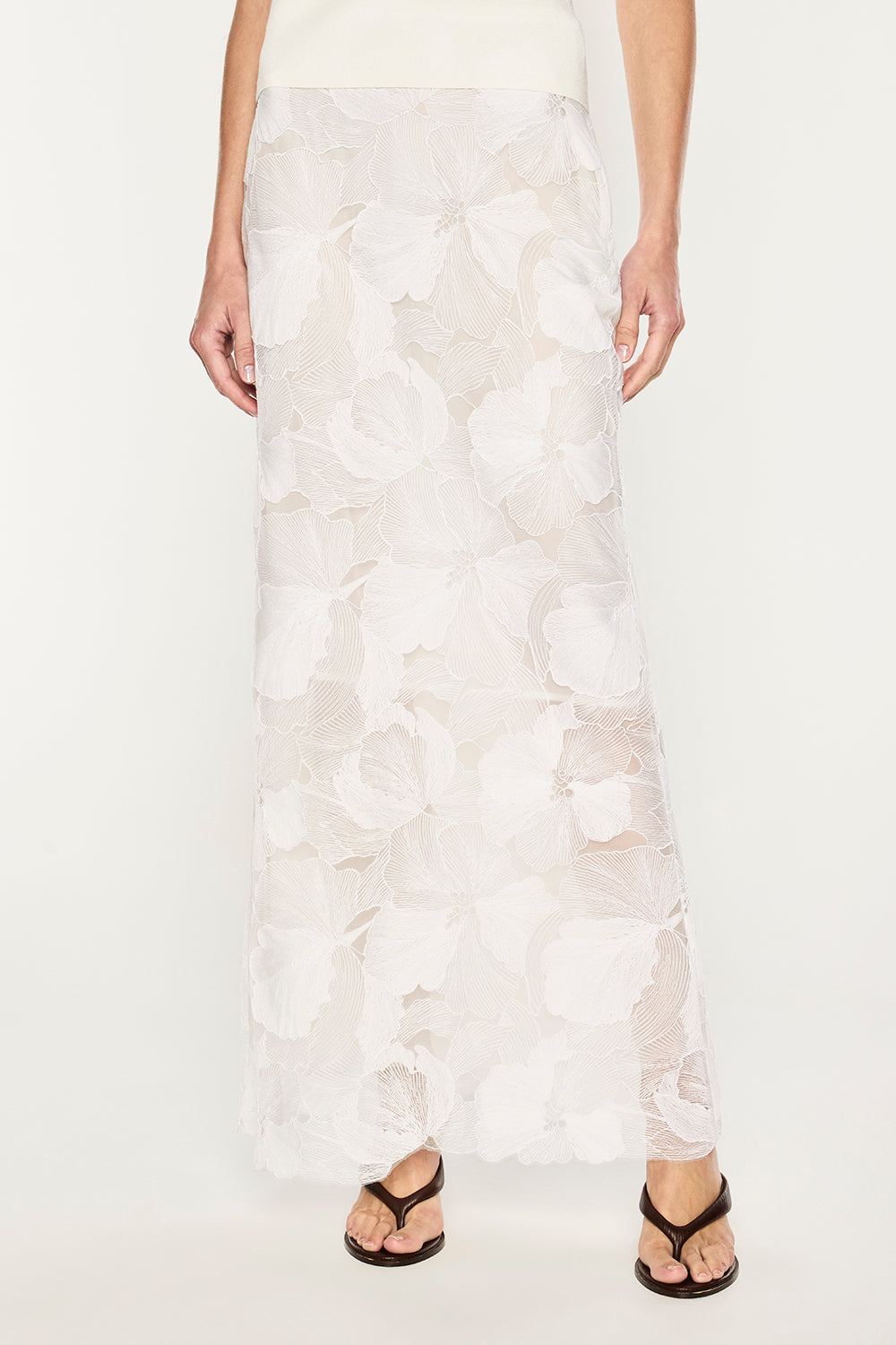 Sheer Force Maxi Skirt