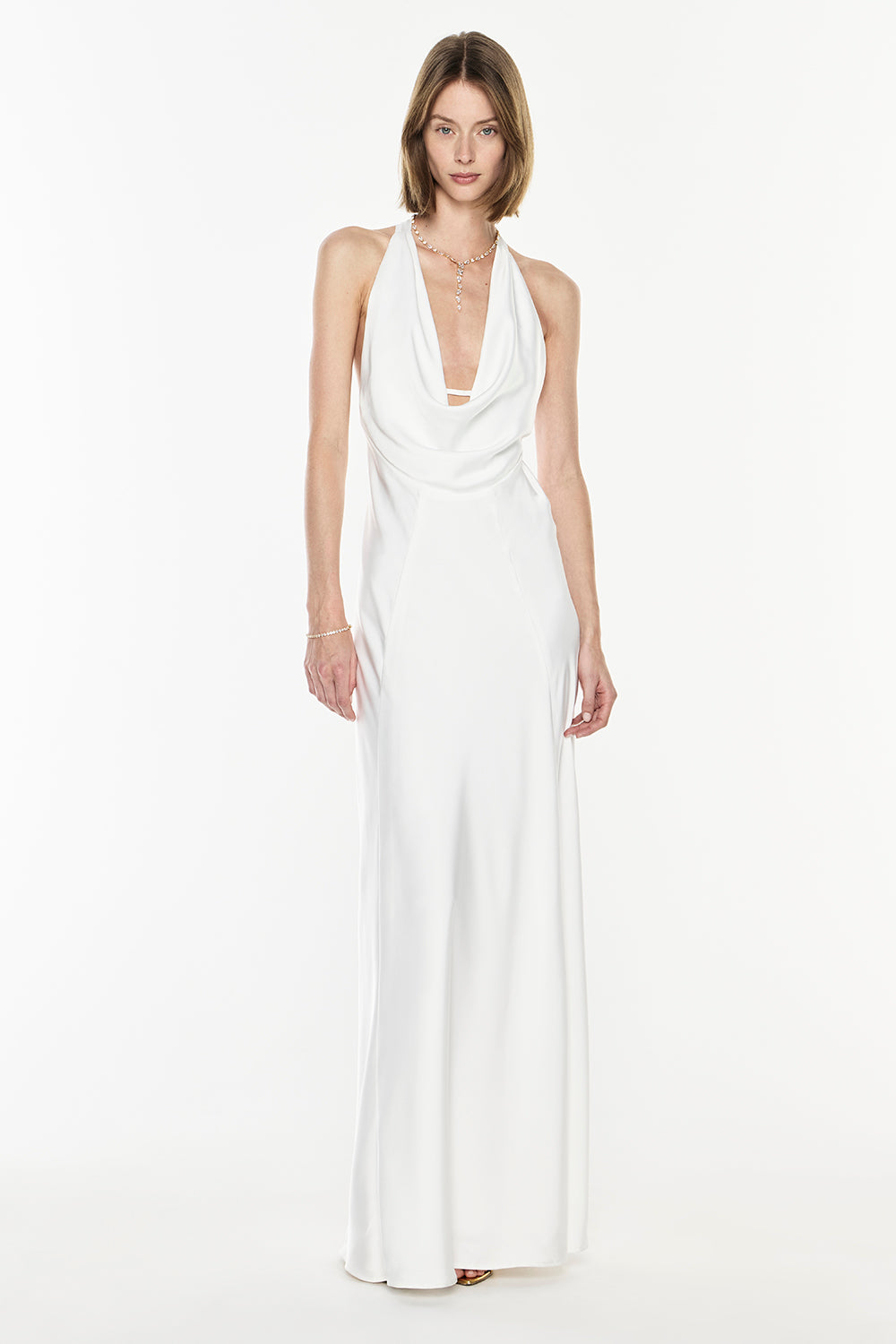 Charmed Cowl Slip Dress
