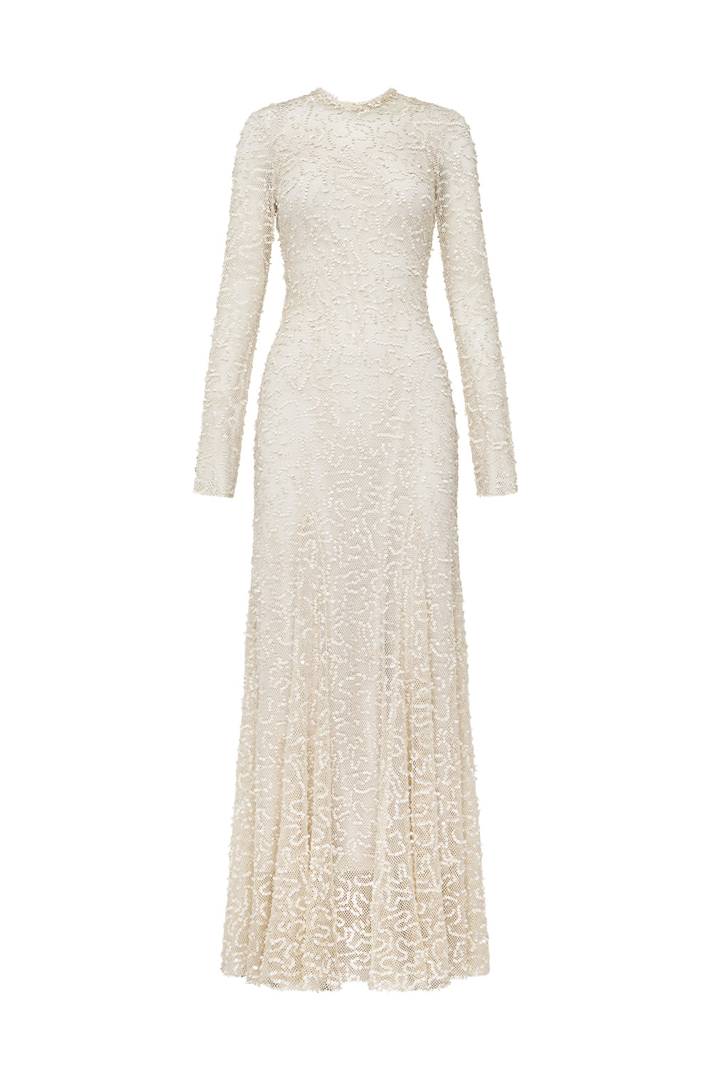 Opera Buff Long Sleeve Dress
