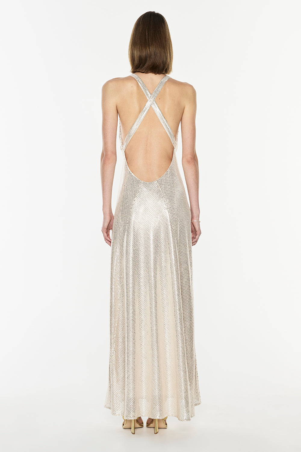 High Voltage Cowl Dress
