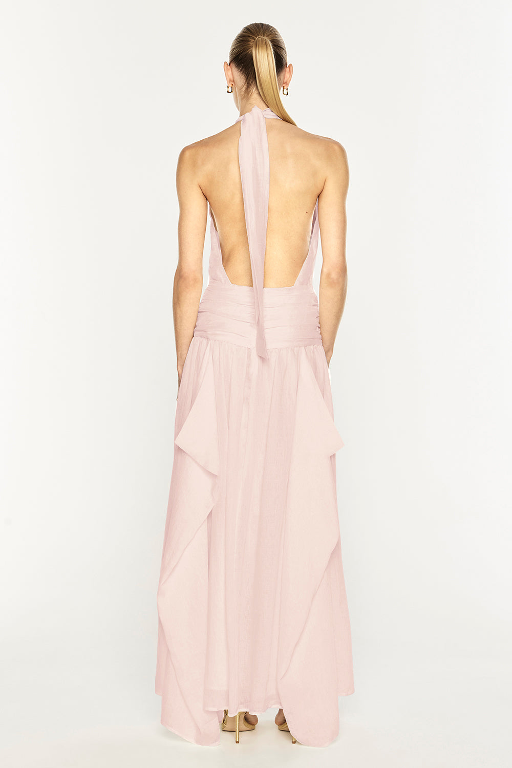 Untamed Allure Halter Dress