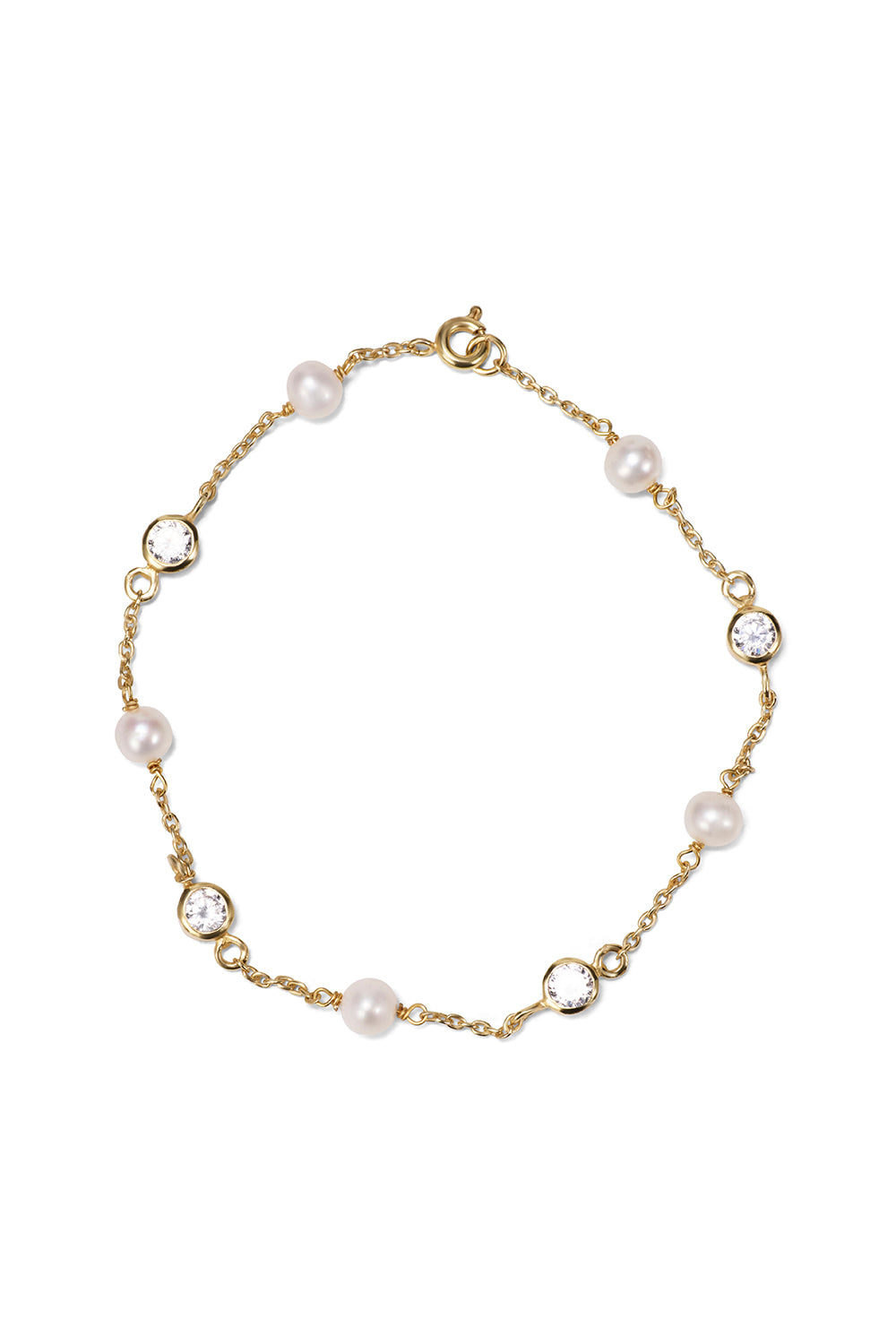 Pearl & Diamante Bracelet