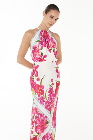 Take Me There Halter Dress