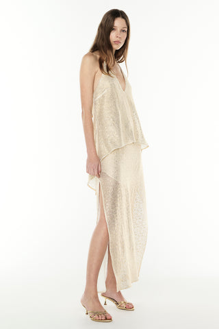 Illuminated Halter Dress