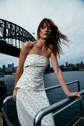 Dot Dot Dash Bustier