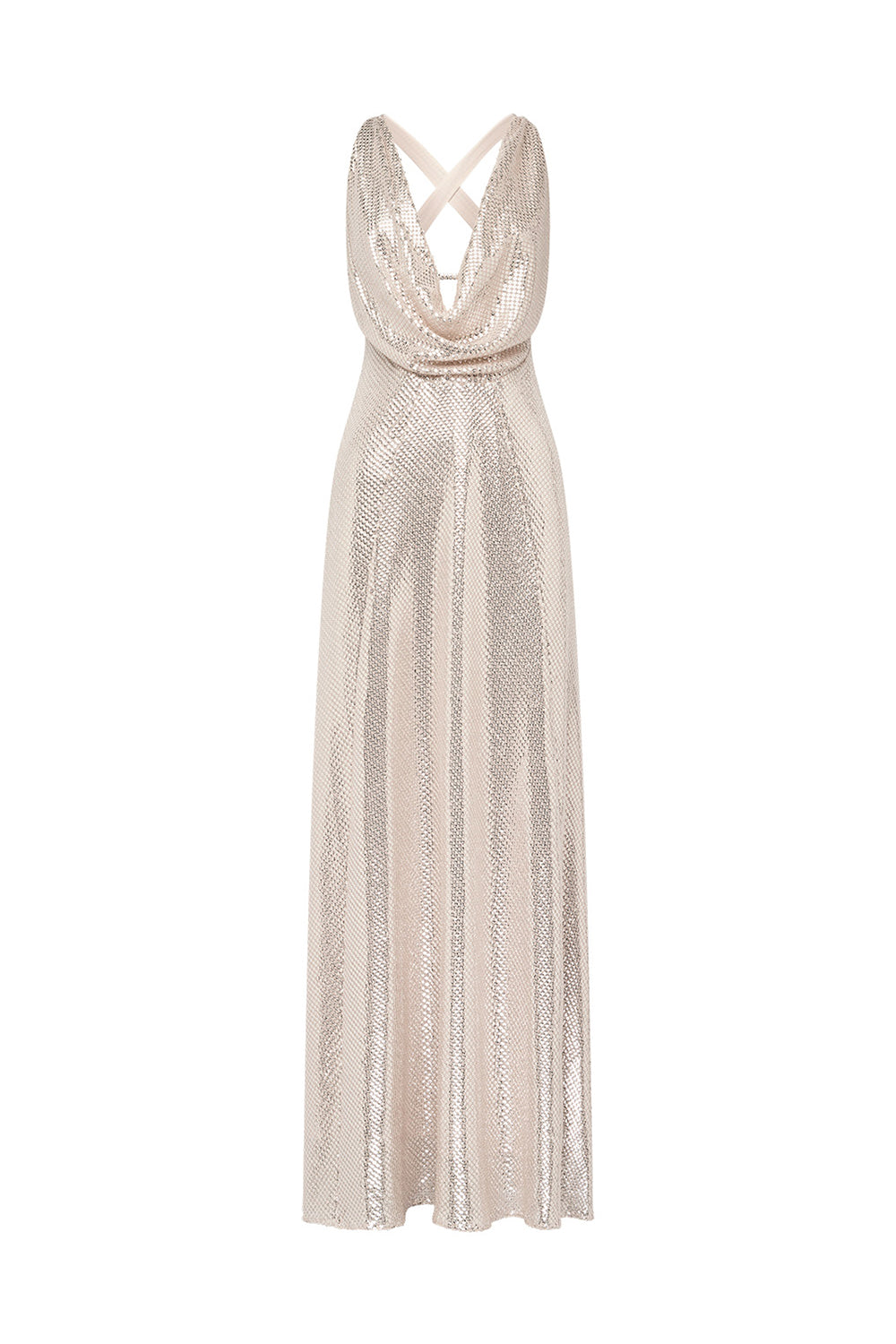 High Voltage Cowl Dress