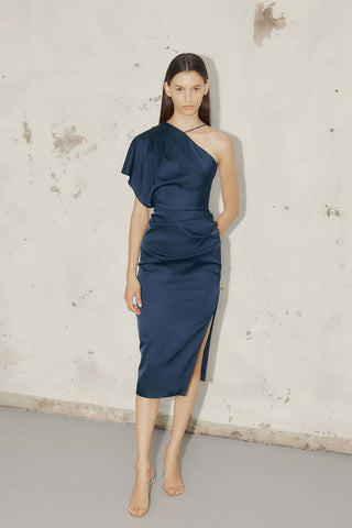 Miami Heat Asymmetric Dress
