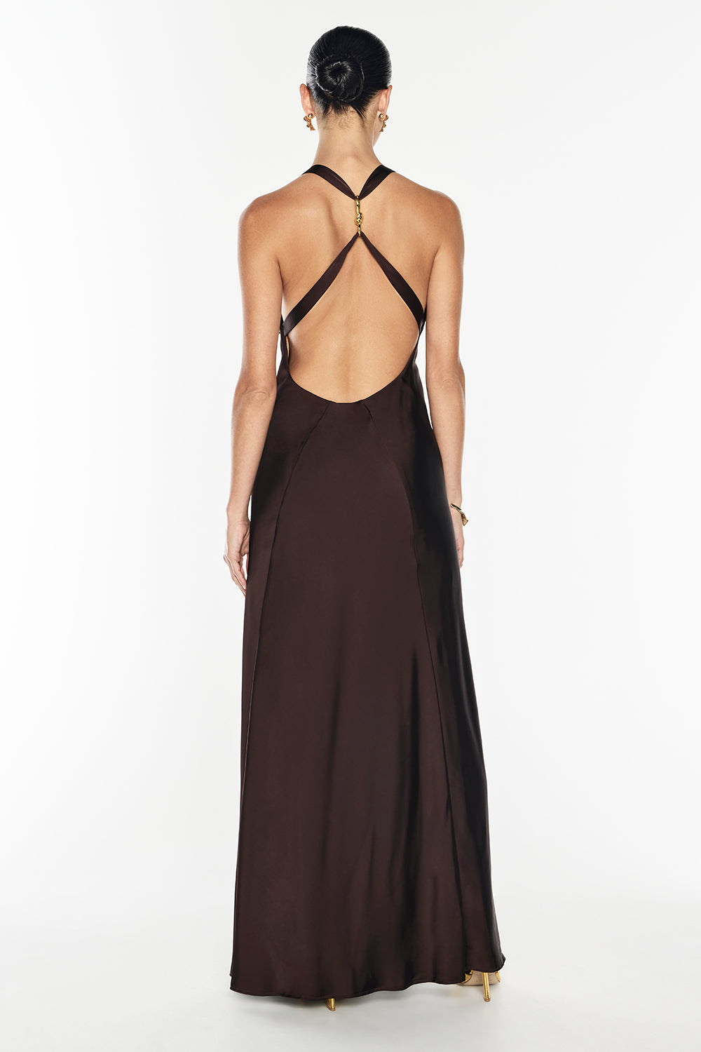 Charmed Cowl Slip Dress