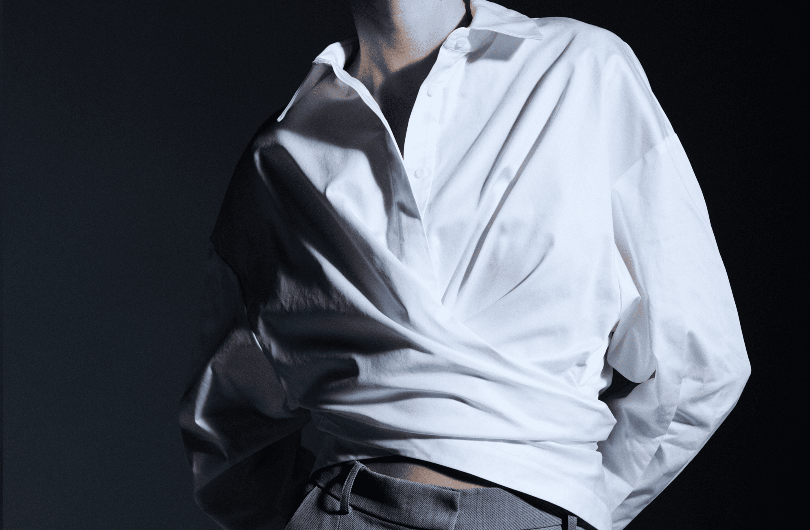 Double Shot Shirt in white