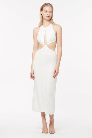 Crystal Vision Halter Dress